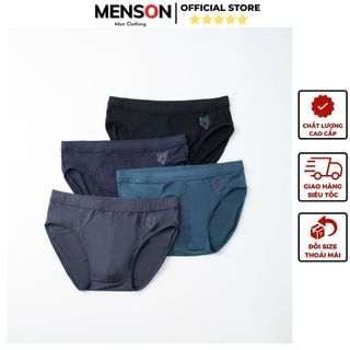 Quần sịp tam giác nam chất cotton 100% cao cấp mềm mịn thoáng khí Menson MH4-S08 Quần sịp nam cao cấp 2024