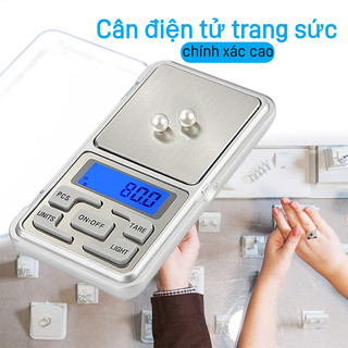 Cân Tiểu Ly Điện Tử Làm Bánh Mini Đa Năng,Chính Xác Cao,Định Lượng 200g/500g Với Màn Hình Lcd,Có Pin