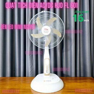 Quạt sạc tích điện hjd-fl601/fl-602
