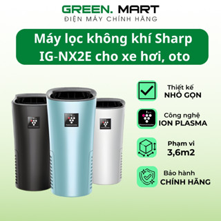 Máy lọc không khí ô tô Sharp IG-NX2E | Lọc không khí ô tô IG-GC2E | Hút mùi và khói hiệu quả