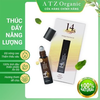 Tinh dầu lăn 14S Energy 10ml Tái tạo năng lượng trí não ATZ Healthylife