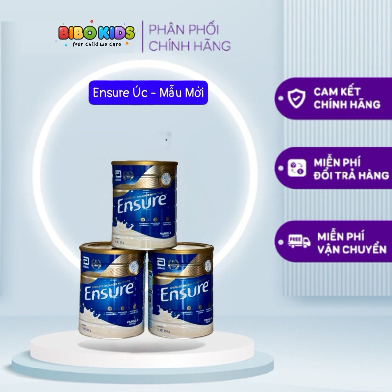 Sữa ensure úc 850g