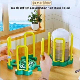 Giá úp bát có thể mở rộng và tháo rời thoát nước nhanh khô ráo tiện lợi