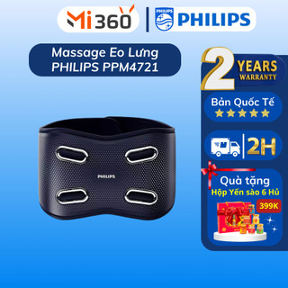Đai massage lưng PHILIPS 4721 - 3 Cách thức massage - BH 12 Tháng