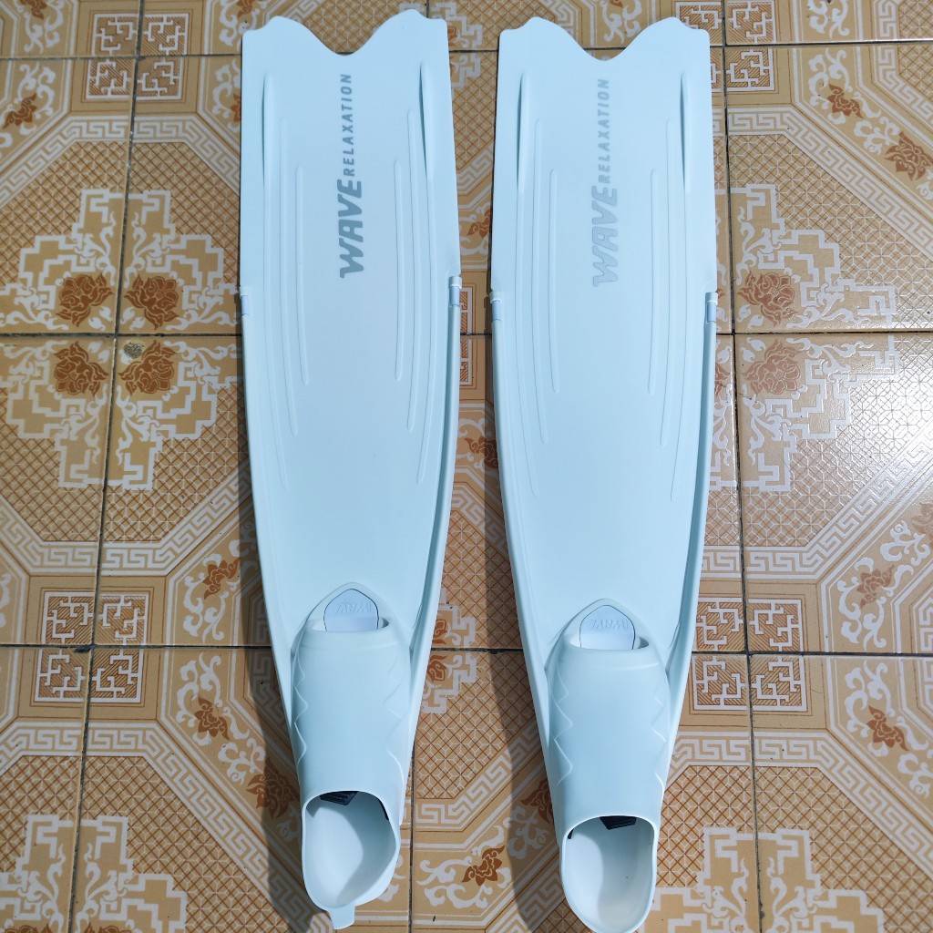 Chân lặn dài Wave màu trắng