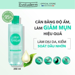 Nước hoa hồng Evoluderm dành cho da hỗn hợp và dầu mụn 250ml