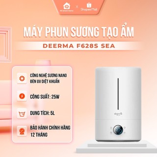 Máy Phun Sương Tạo Ẩm Không Khí Deerma F628S, F628 Dung Tích 5L Tăng Độ Ẩm Nhanh, Cân Bằng Không Khí