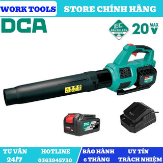 Dca máy thổi bụi không chổi than dùng pin 20v adqf20091dm & adqf20091z