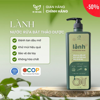 Rửa Bát Thảo Dược An Thái Hưng - Đánh Tan Dầu Mỡ, Khử Mùi Hiệu Quả, Bảo Vệ Da Tay, An Toàn Lành Tính