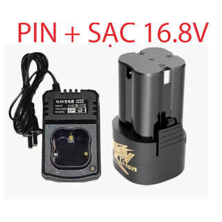 Combo đế sạc + Pin Lion 16.8V cho máy khoan pin chính hãng