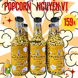 Bắp Rang Bơ Chai Khổng Lồ Vị Caramel, Kem, Trái cây  890g