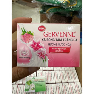 Xà bông tắm trắng da gervenne 90g
