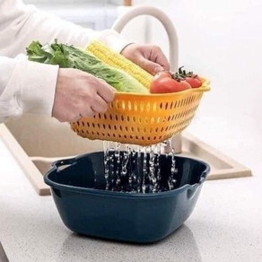 SET 3 BỘ CHẬU RỬA KÈM RỔ 6 MÓN