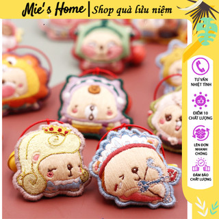 SIÊU RẺ - Kit Bộ Dụng Cụ Thêu Tay Thủ Công Hình 12 Cung Hoàng Đạo Móc Khóa - Mie Shop Handmade