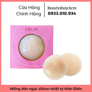 Miếng dán ngực silicon nhiệt tự thân EBLIN siêu mỏng ôm khít, không keo