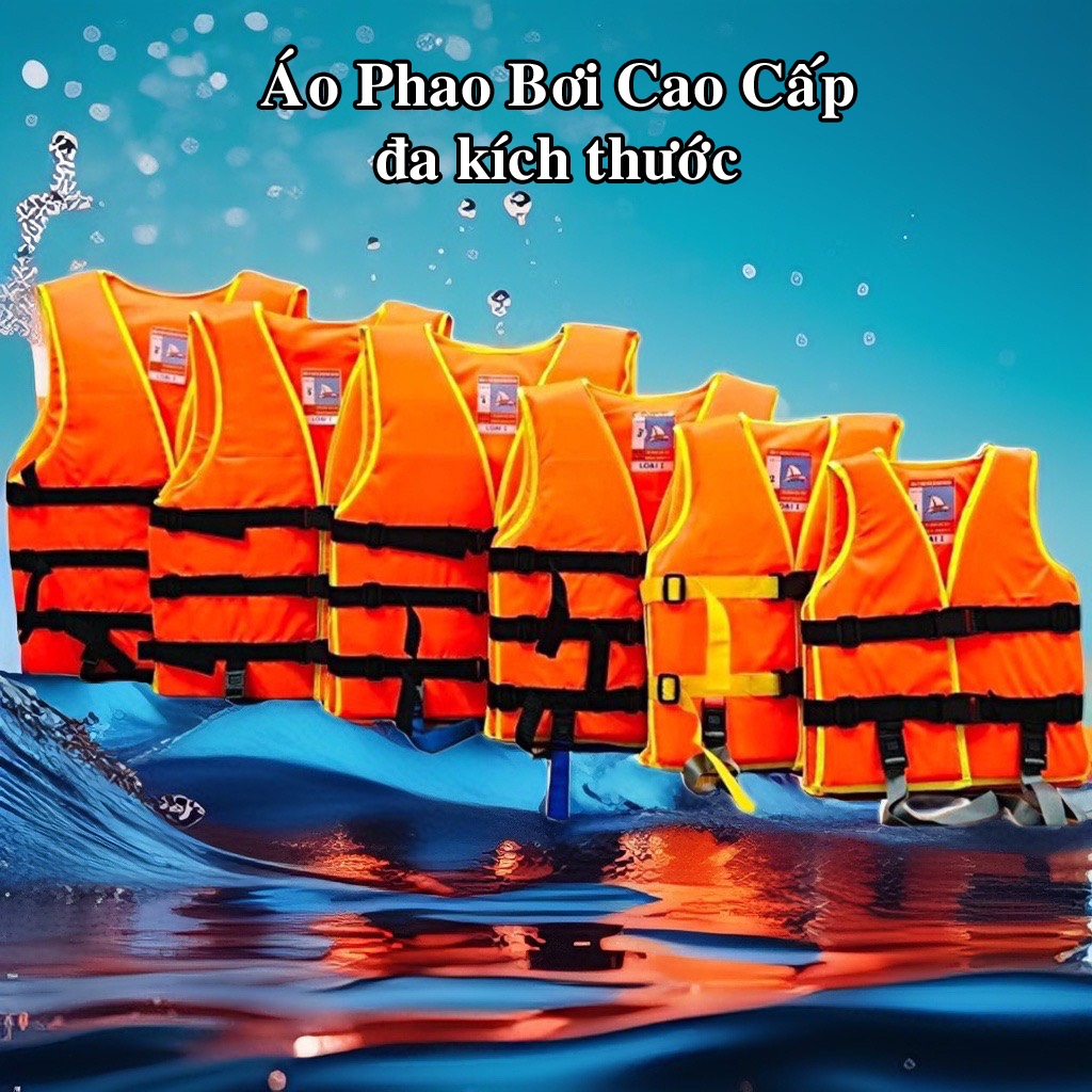 Áo Phao Hỗ Trợ Tập Bơi Nổi Trên Nước Cứu Hộ Mọi Lứa Tuổi Tiện Dụng ( mã AP00 )