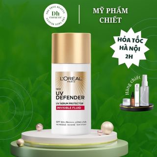 Kem chống nắng loreal uv defender serum protector invisinle fluid spf50/ pa++++ 50ml