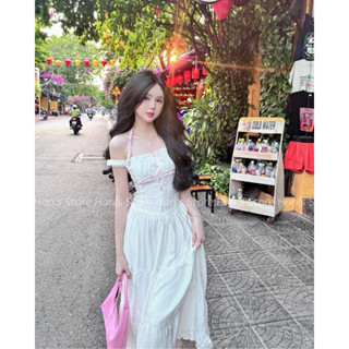 [HAN’S STORE ]VÁY MAXI PHỐI DÂY CARO MÙA HÈ 2024(ẢNH THẬT)