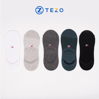 Vớ nam ôm bàn chân TEZO tất hài nam cotton co dãn tốt 24TATHAI007