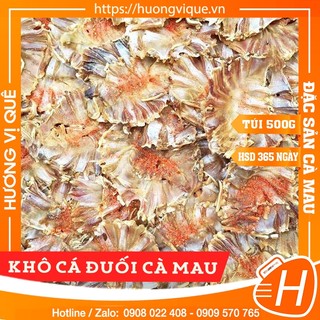 Khô cá đuối cà mau - túi hút chân không 500g - đặc sản cà mau