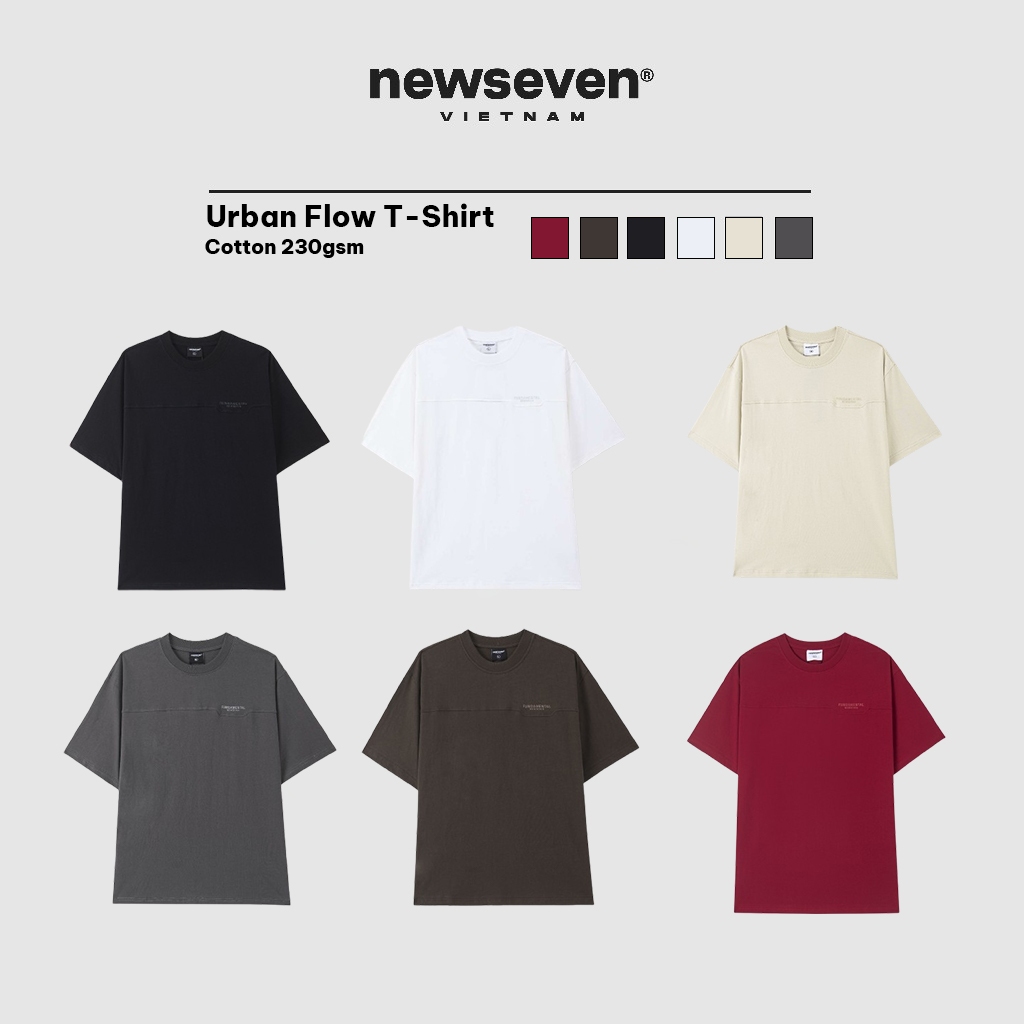 Áo thun NEWSEVEN Urban Flow T-Shirt AT.313