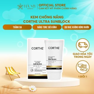Kem chống nắng vật lý Corthe Dermo Protection ULTra Sun BLock SPF 50+/PA+++ Hàn Quốc