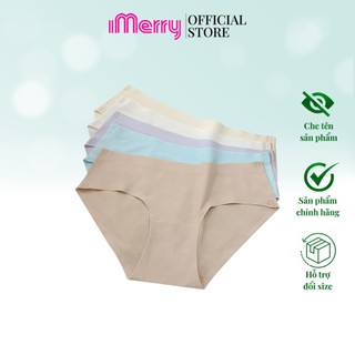 Combo 5 Quần Lót Nữ Su iMerry cạp thấp,basic nhiều màu dễ phối đồ vải su lạnh mềm mại mỏng nhẹ VQ028