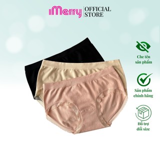 Quần lót seamless nữ iMERRY cạp thấp không đường may dệt liền nâng mông nhẹ thoáng VQ755