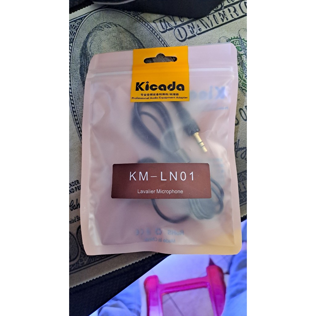 Dây Micro KICADA KM-LN01 sử dụng cho tất cả loại micro wireless