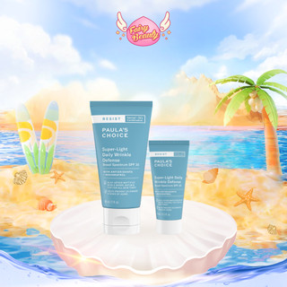 [PAULA'S CHOICE] Kem Chống Nắng Vật Lý Cho Da Dầu Lão Hóa Resist Super - Light Daily Wrinkle Defence 60ml (Mã 7760)