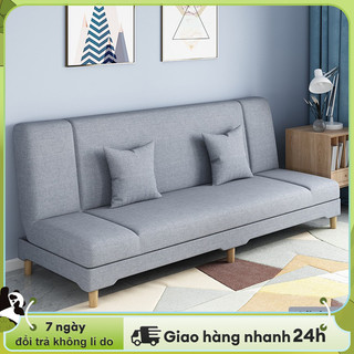 Ghế sofa giường đa năng có Sofa giường Gấp 2 trong1 chất liệu vải nhung Ghế sofa tiện ích sang trọng