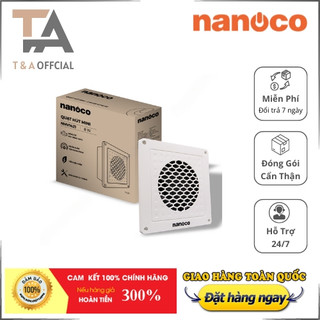 Quạt hút Mini 8W Nanoco NMV1421 mỏng, nhỏ gọn