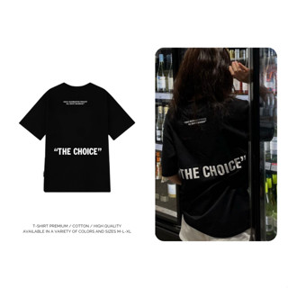 Áo Thun Local Brand Unisex SILENCE T-SHIRT "THE CHOICE", Áo Phông Nam Nữ Unisex 100% Cotton 2 chiều Basic Tee