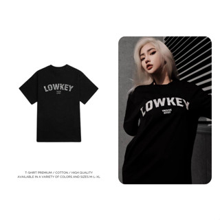 Áo Thun Local Brand Unisex SILENCE T-SHIRT / LOWKEY TEE/Hình In Nhũ Bạc, Áo Phông Unisex 100% Cotton 2 chiều Basic Tee