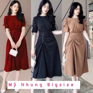 Đầm Bigsize 60kg đến 95kg thiết kế nhúng đính hạt siêu sang