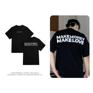 Áo Thun Local Brand Unisex SILENCE T-SHIRT / Percents Make Money Make Love, Áo Phông Unisex 100% Cotton 2 chiều Basic Te