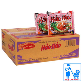 Thùng Mì Tôm Hảo Hảo 30 gói 75g Chua Cay