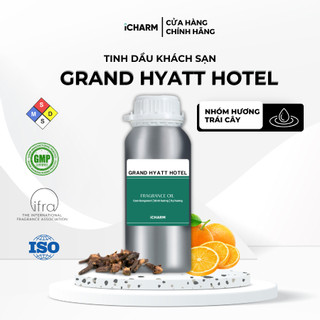 Tinh dầu xông phòng khách sạn Grand Hyatt Hotel 500ml, 1L - Tinh dầu thơm phòng iCHARM