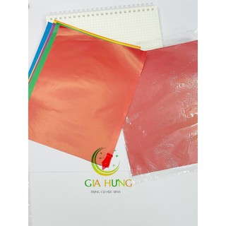 Combo 70 tờ giấy màu thủ công đủ màu không keo, giấy màu mỹ thuật, giấy màu làm kỹ thuật