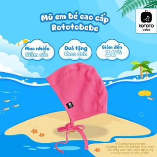 Mũ em bé cao cấp Rototo Bebe hàng nhập khẩu chính hãng Hàn Quốc
