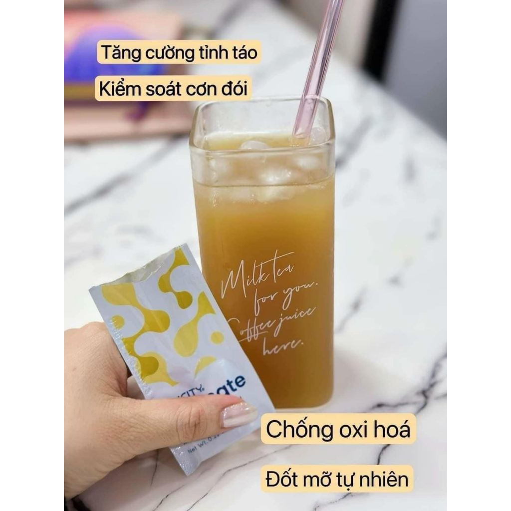 TRÀ HẠNH PHÚC - UNIMATE MẪU MỚI TRÀ ĐỐT MỠ GIẢM CÂN HIỆU QUẢ HỘP 30 GÓI
