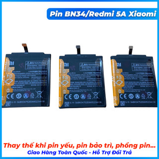 Pin BN34, redmi 5a xiaomi