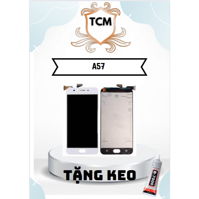 Màn Hình Oppo A57 4G/ A57 2020 / A57S / A57e / A77 4G / A17 / A17K - Màn Hình Zin New Oppo, Màu Đen