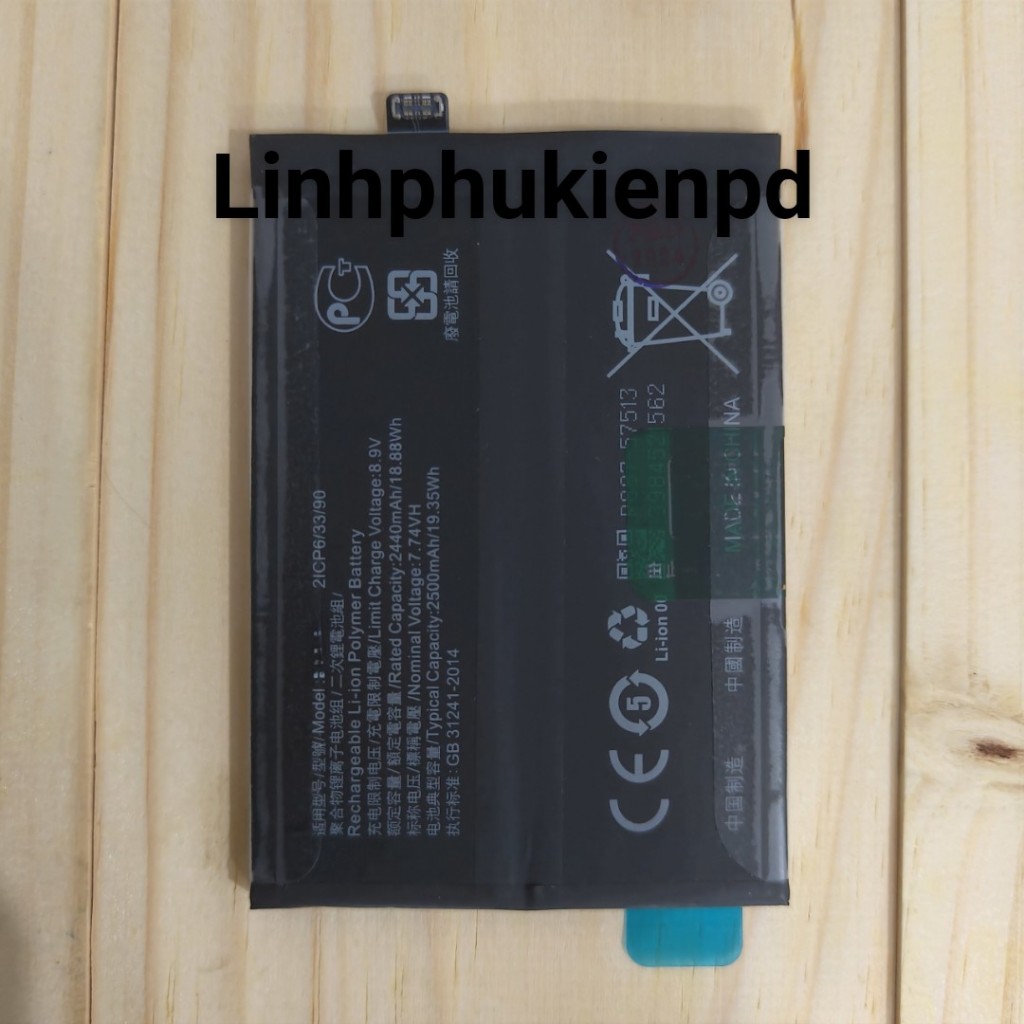 Pin thay thế đt Realme GT Neo 3 80W GT Neo 2 GT Neo2 GT2 Pro GT 2 Pro GT 2Pro BLP887 GT Neo 3T RMX33