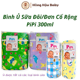 Bình Ủ Sữa Đơn/Đôi Cổ Rộng/CỔ HẸP Pipi 300ml