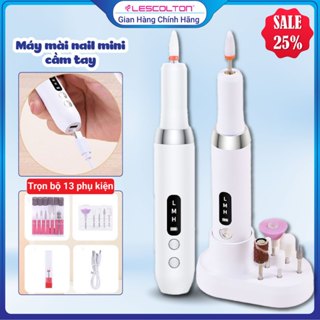Máy mài móng tích điện 2 chiều Lescolton phiên bản cao cấp 2024 - Tặng kèm đủ phụ kiện dùng cho SPA hoặc tại nhà