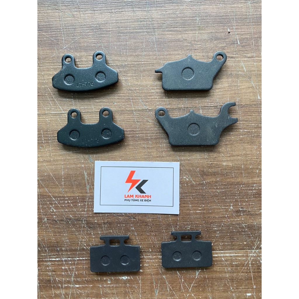 Má phanh đĩa xe điện nhập khẩu, Má phanh đĩa Vespa Dibao, Gogo Dibao...