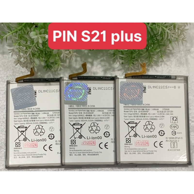 pin dành cho điện thoại sam sung s21 plus/ pin samsung s21 plus zin mới
