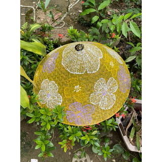 Nón cỏ bàng vẽ - Nón lá 40cm