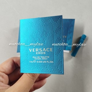 Vial nước hoa nam Versace Eros EDT